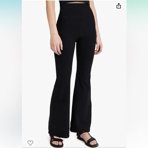 NWT! Spacedye All Day Flare High Waisted Pant Size Small Color: Darkest Night